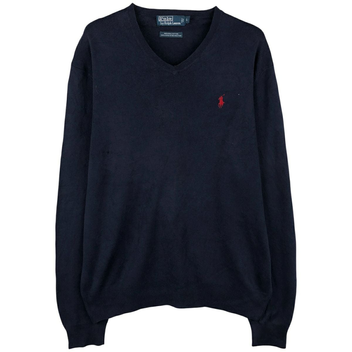 古着 ラルフローレン Ralph Lauren POLO by Ralph Lauren Vネック