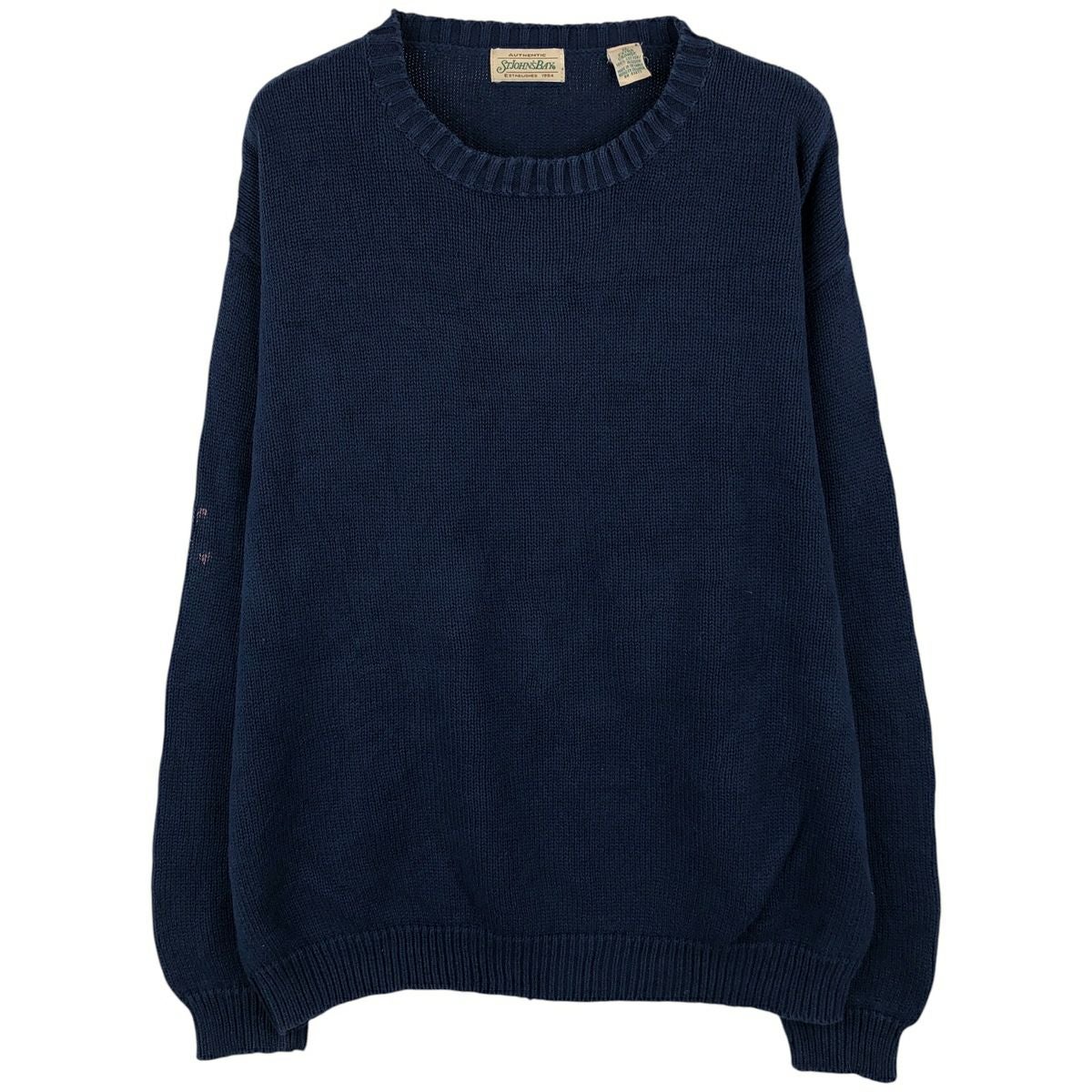 NKNIT ンニット ニット・セーター S 紺 【古着】【中古】【送料無料】 中古・古着通販】NKNIT (ンニット) ケーブルニット ネイビー サイズ