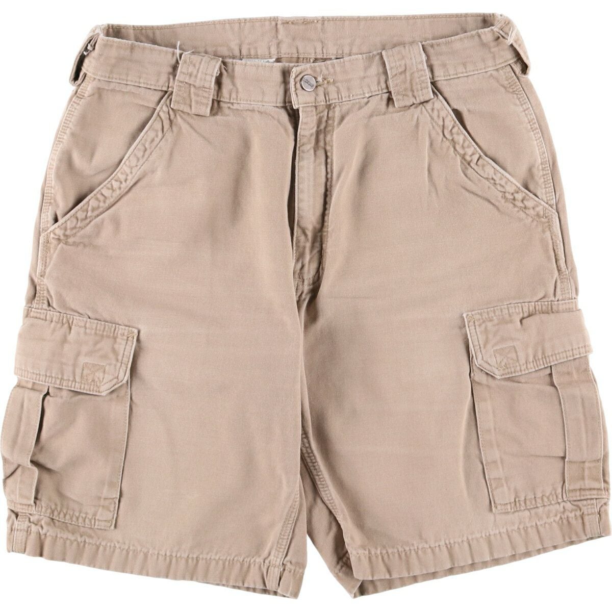 値下げ中　カーハート　ユーティリティ　ショーツ　ダック　カーキ　カーゴ　00s 古着 00年代 カーハート Carhartt ダック地 カーゴショーツ ショート