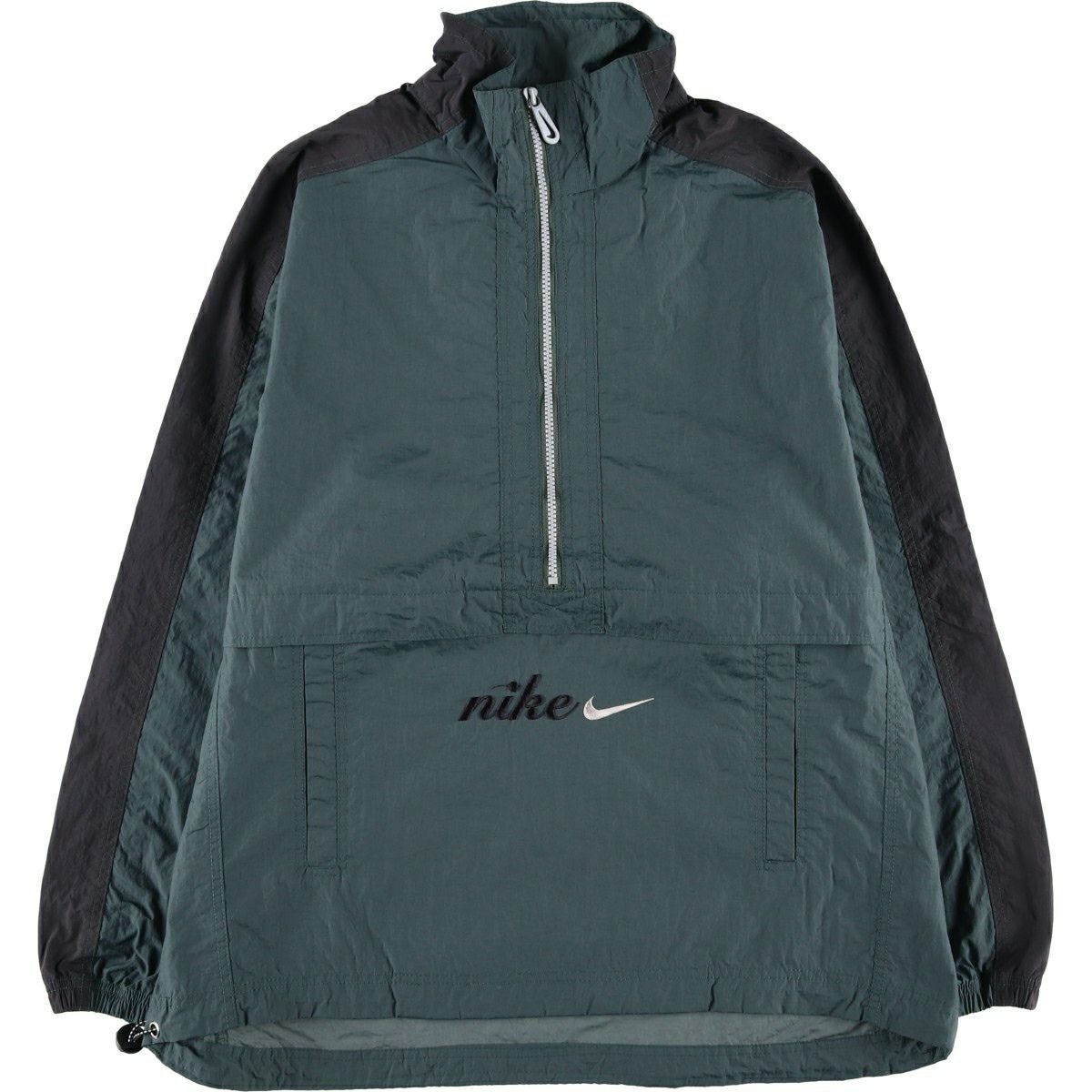 古着 90年代 ナイキ NIKE GOLF ゴルフ ハーフスナップ ナイロンプル