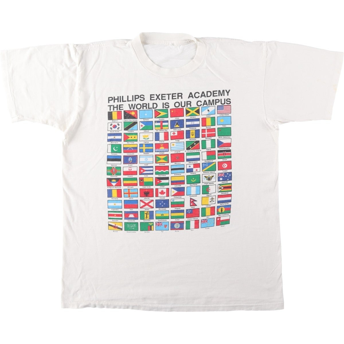 【激レア】90s  国旗タグ GKシャツ LLサイズ 2XO 古着 90年代 国旗柄 プリントTシャツ メンズL相当 ヴィンテージ