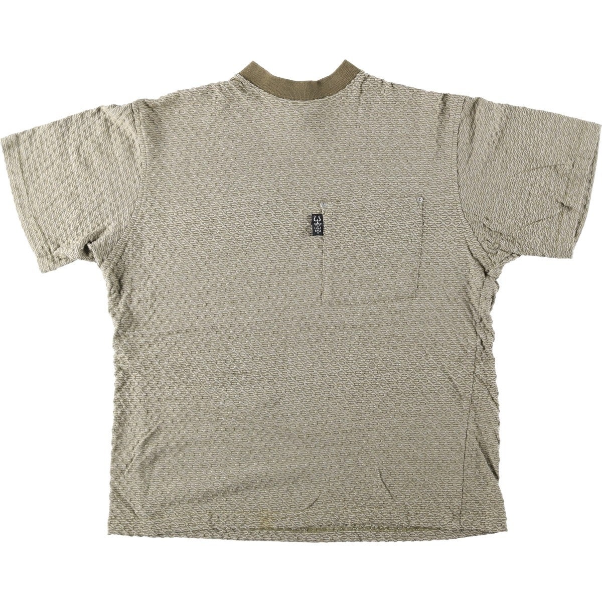 古着 80年代 5050 無地ポケットTシャツ USA製 メンズXL相当