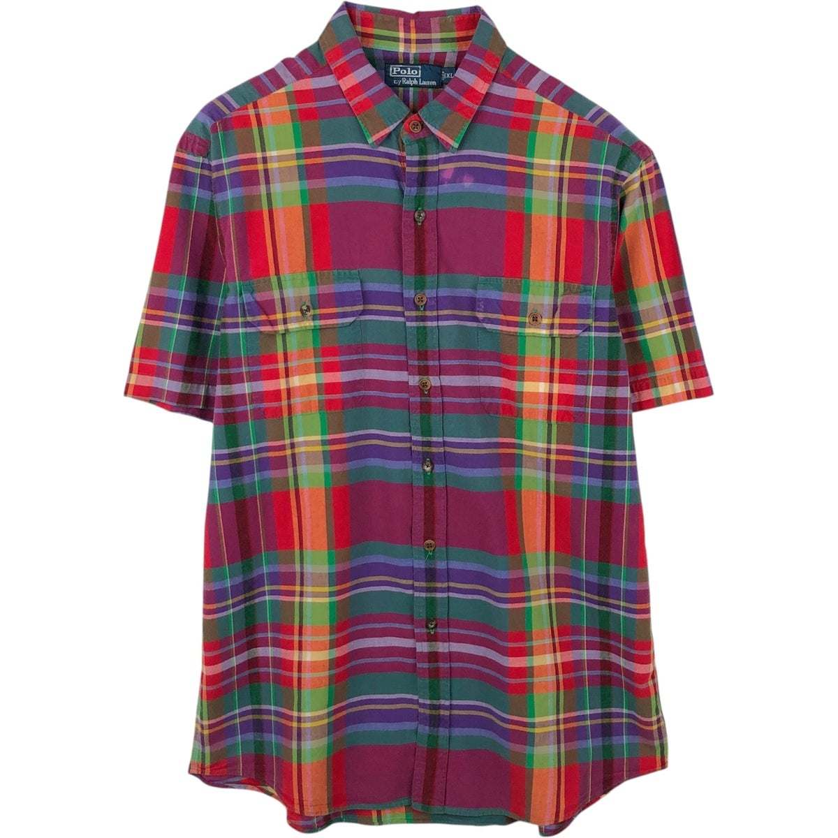 古着 ラルフローレン Ralph Lauren POLO by Ralph Lauren ギンガム