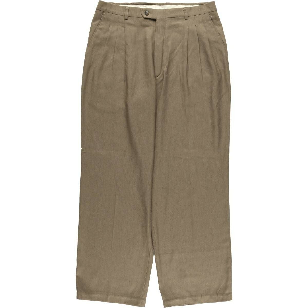 古着 90年代 ハガー HAGGAR ストライプ柄 スラックスパンツ USA製