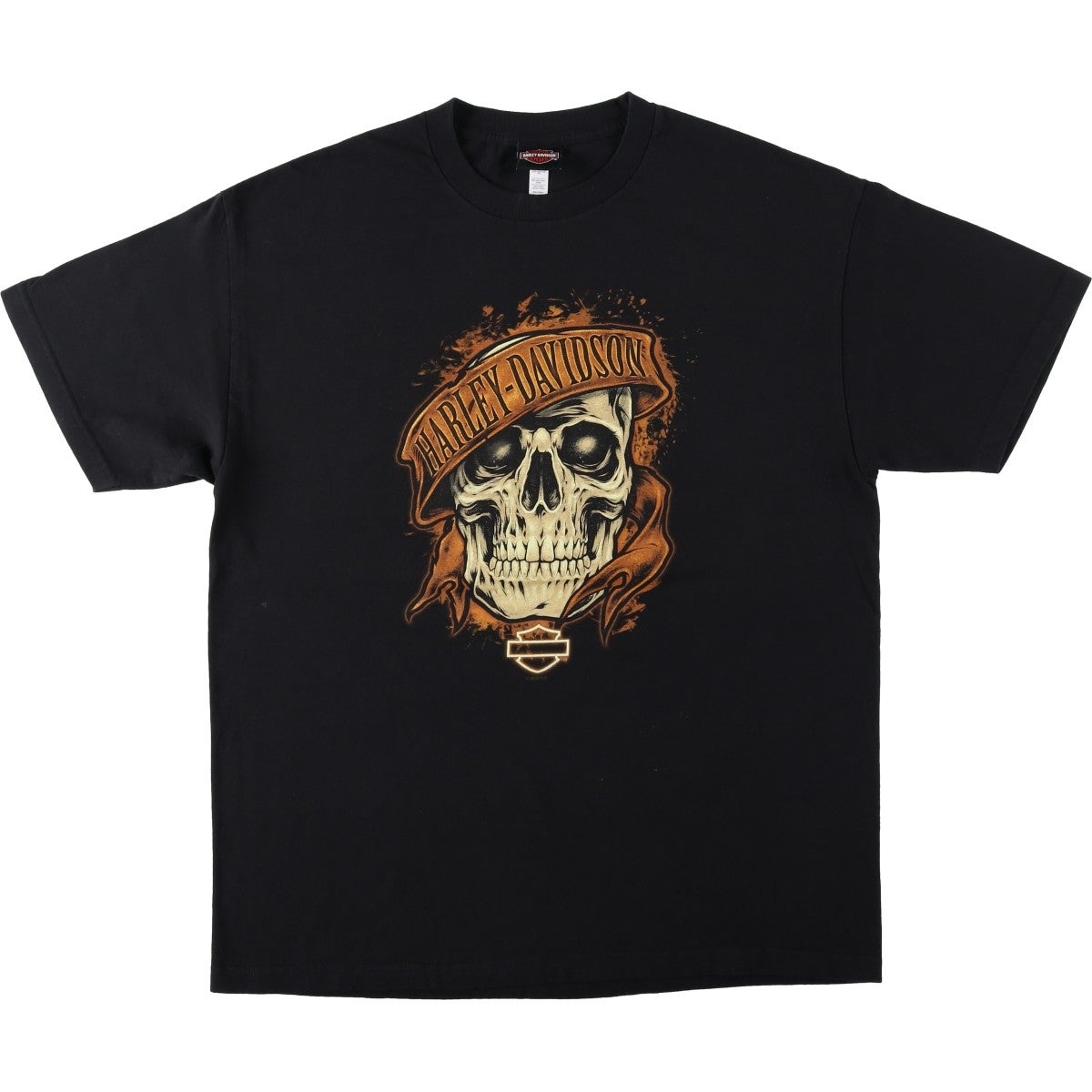 Harley-Davidson ハーレーダビッドソン　スカル Tシャツ 古着 ハーレーダビッドソン Harley-Davidson ドクロ柄 スカル柄
