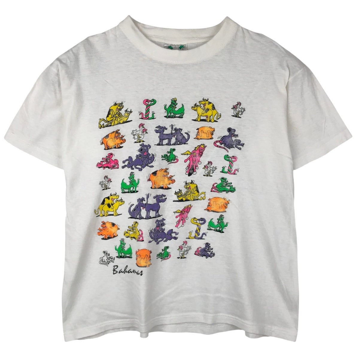 古着 90年代 COCO WALK エロT 四十八手 プリントTシャツ メンズL相当