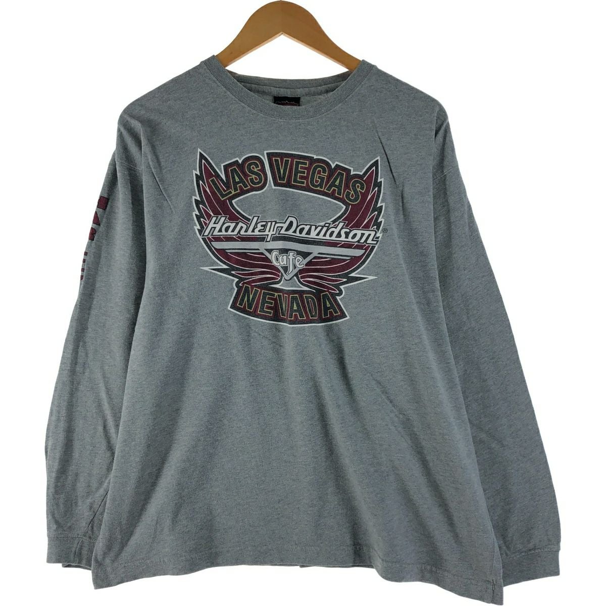 古着 ハーレーダビッドソン Harley-Davidson ロングTシャツ ロンT USA