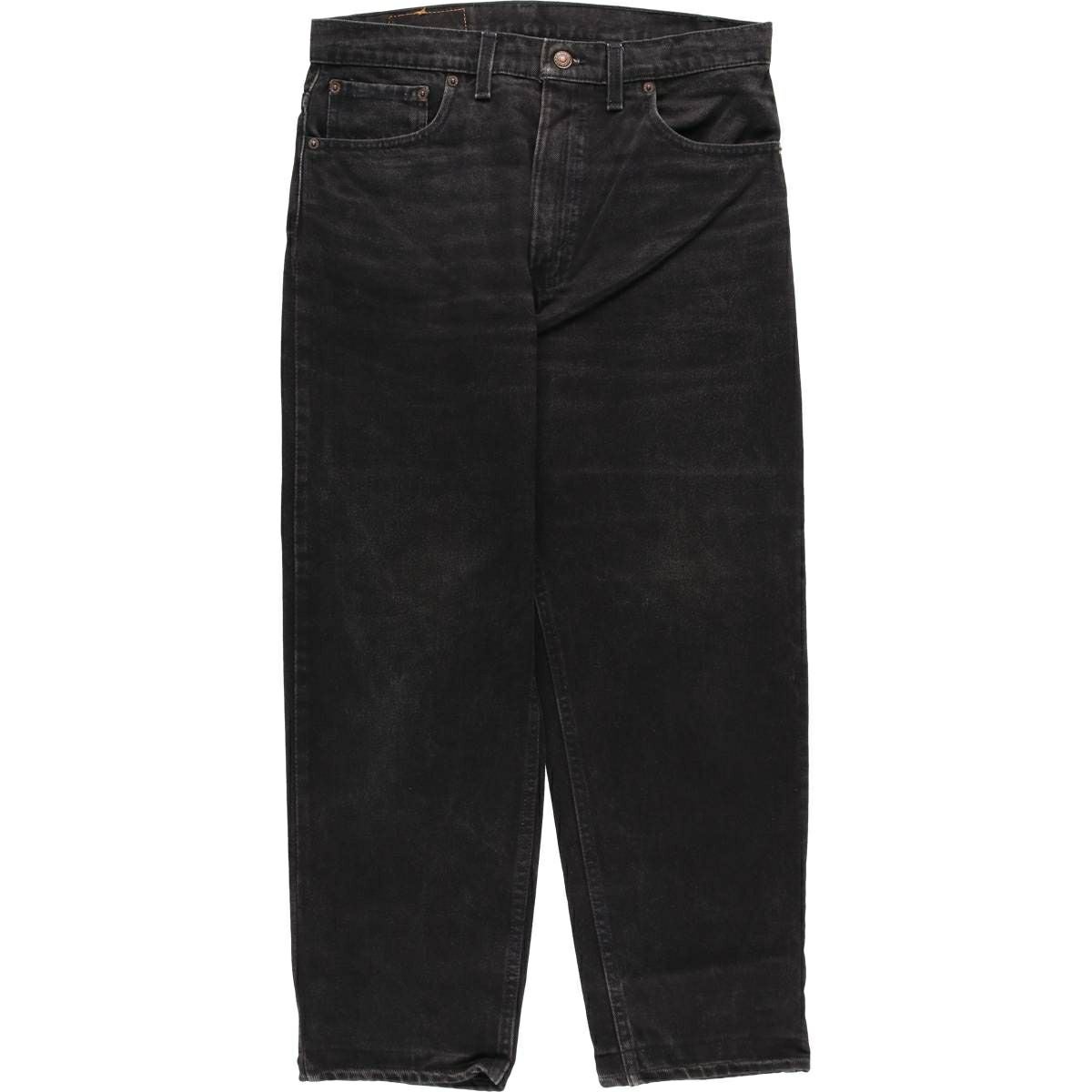 K*様 90S/USA製 リーバイス LEVI’S 560 ブラックデニム W3 古着 90年代 リーバイス Levis 560 LOOSE FIT TAPERED LEG ブラック
