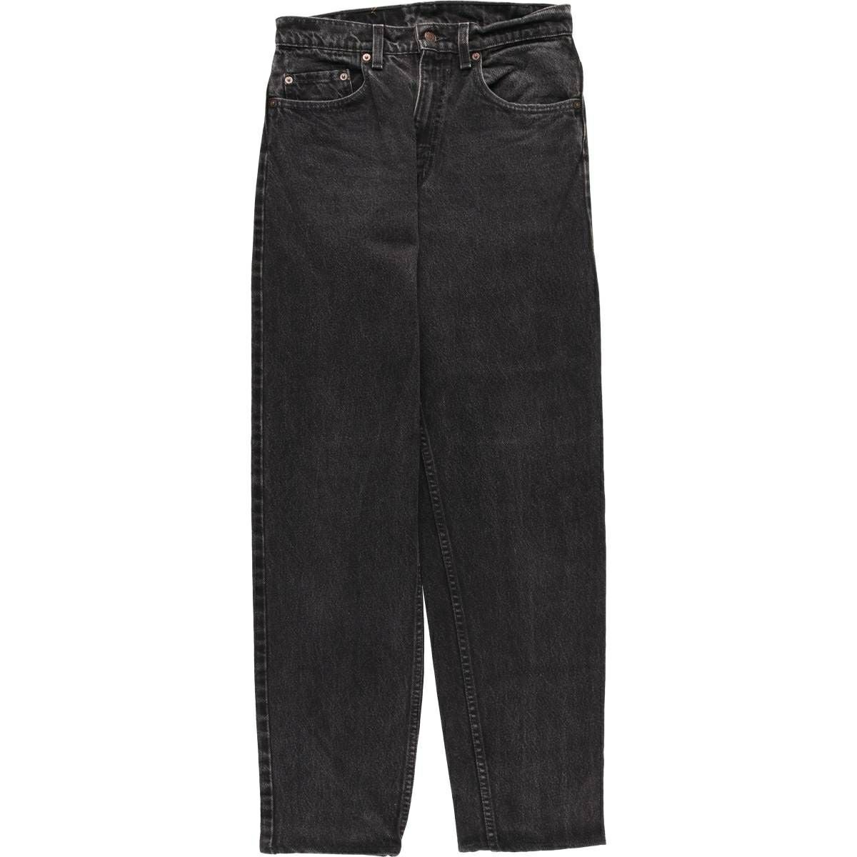 古着 90年代 リーバイス Levi's 00550-0260 RELAXED FIT TAPERED LEG ブラックデニム テーパードデニムパンツ USA製 メンズw30相当 ヴィンテージ/evb030802 古着 90年代 リーバイス Levis 00550-0260 RELAXED FIT TAPERED LEG