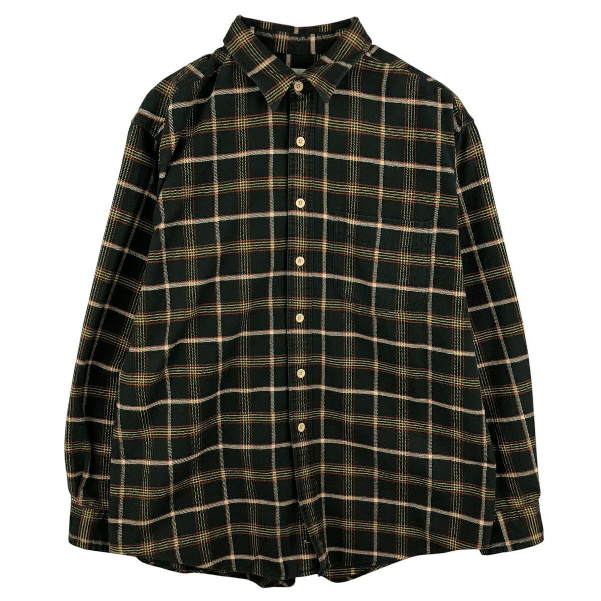 古着 90年代 ジェイクルー J.Crew 巨人タグ 長袖 ボタンダウンシャツ