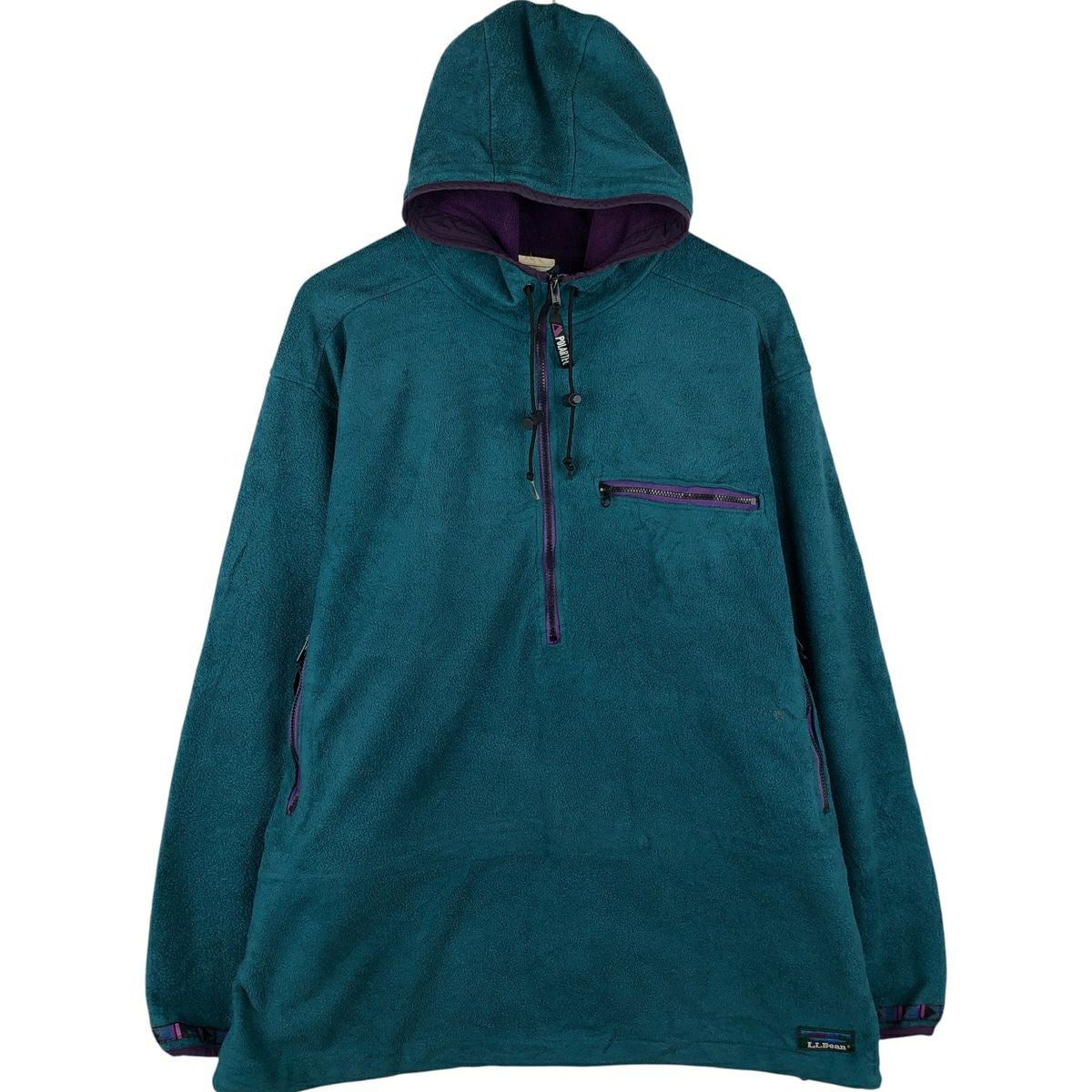 古着 ～90年代 エルエルビーン L.L.Bean ハーフジップ フリースプル