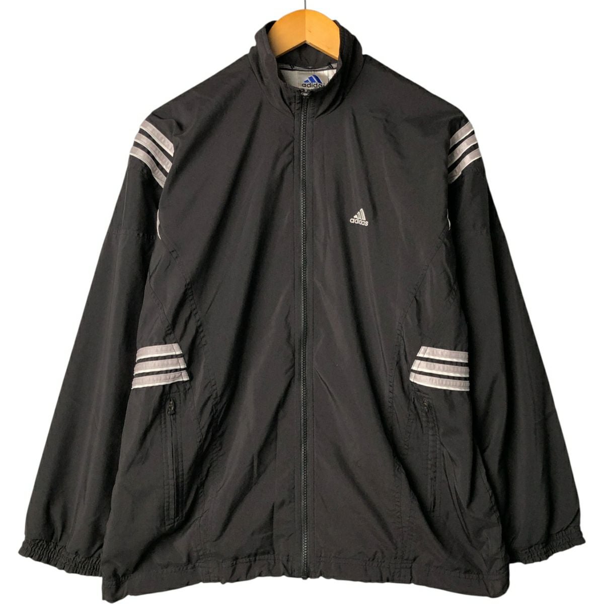 古着 90年代 アディダス adidas バックロゴ ウインドブレーカー メンズ