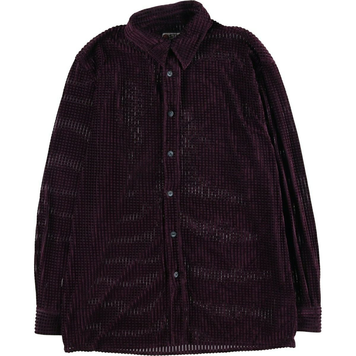 古着 ステューシー STUSSY オンブレチェック 長袖 フランネルチェック