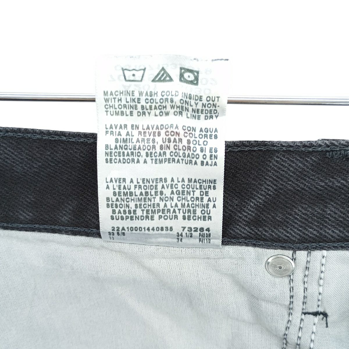 古着 00年代 ラングラー Wrangler ブラックデニム ストレートデニム