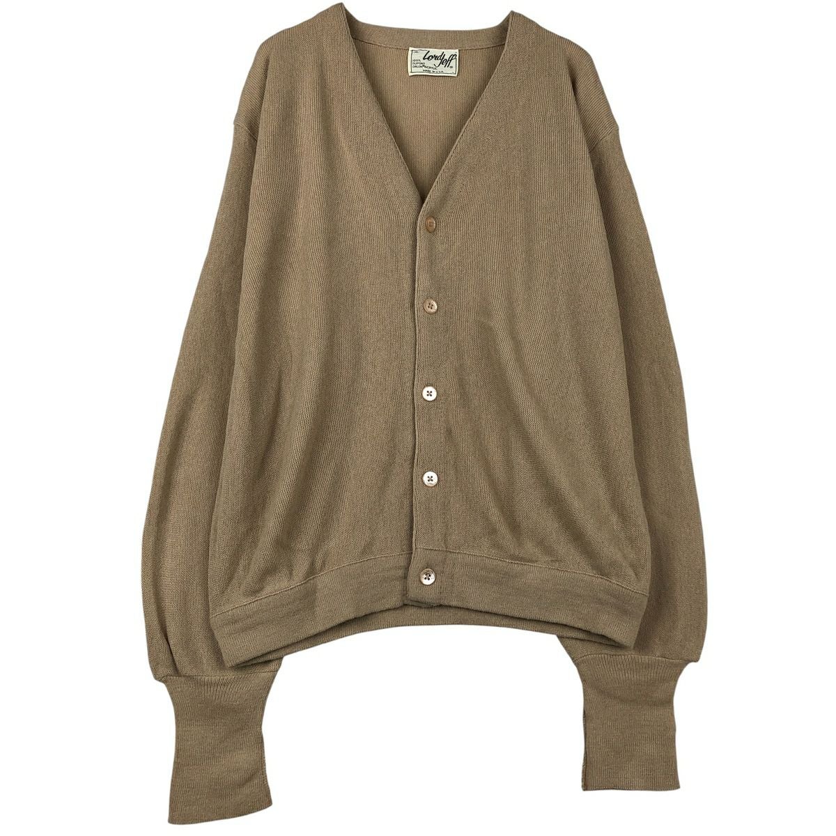 古着 60年代 アラン ペイン ALAN PAINE ウールニットカーディガン 英国