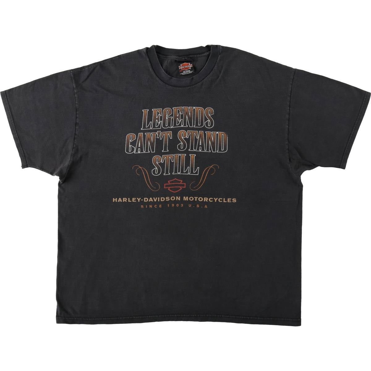 古着 ハーレーダビッドソン Harley-Davidson モーターサイクル バイクT