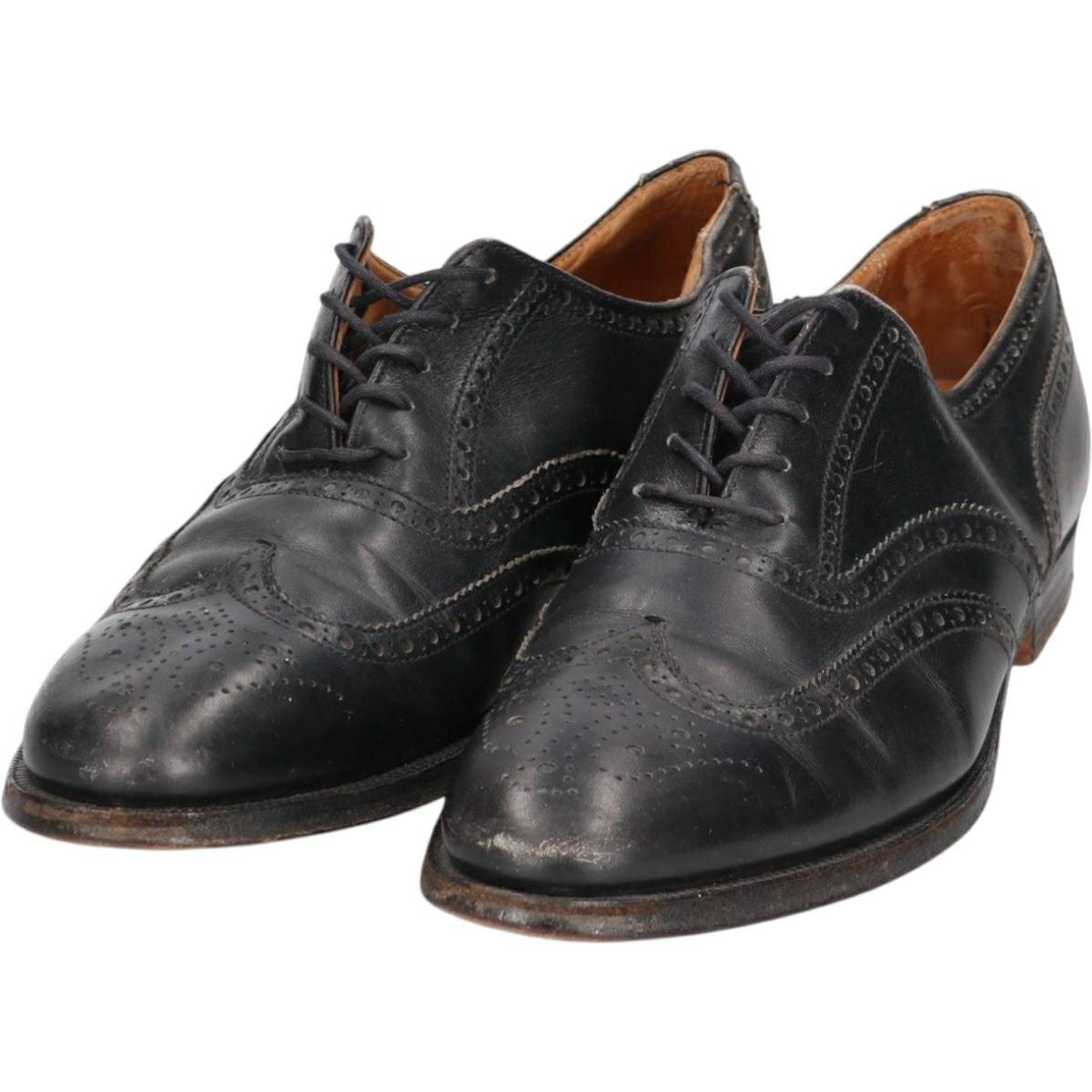 古着 クロケットアンドジョーンズ CROCKETT & JONES スエード ウイング