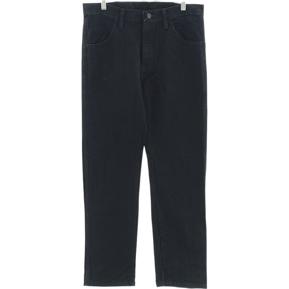 古着 ラスラー RUSTLER ブラックデニム ストレートデニムパンツ メンズ