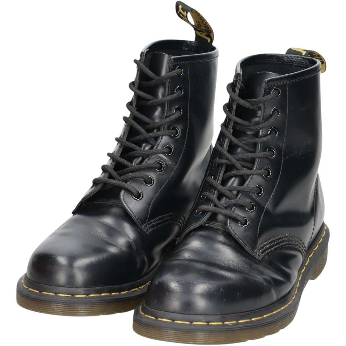 古着 ドクターマーチン Dr.Martens スチールトゥ 厚底 3ホールシューズ