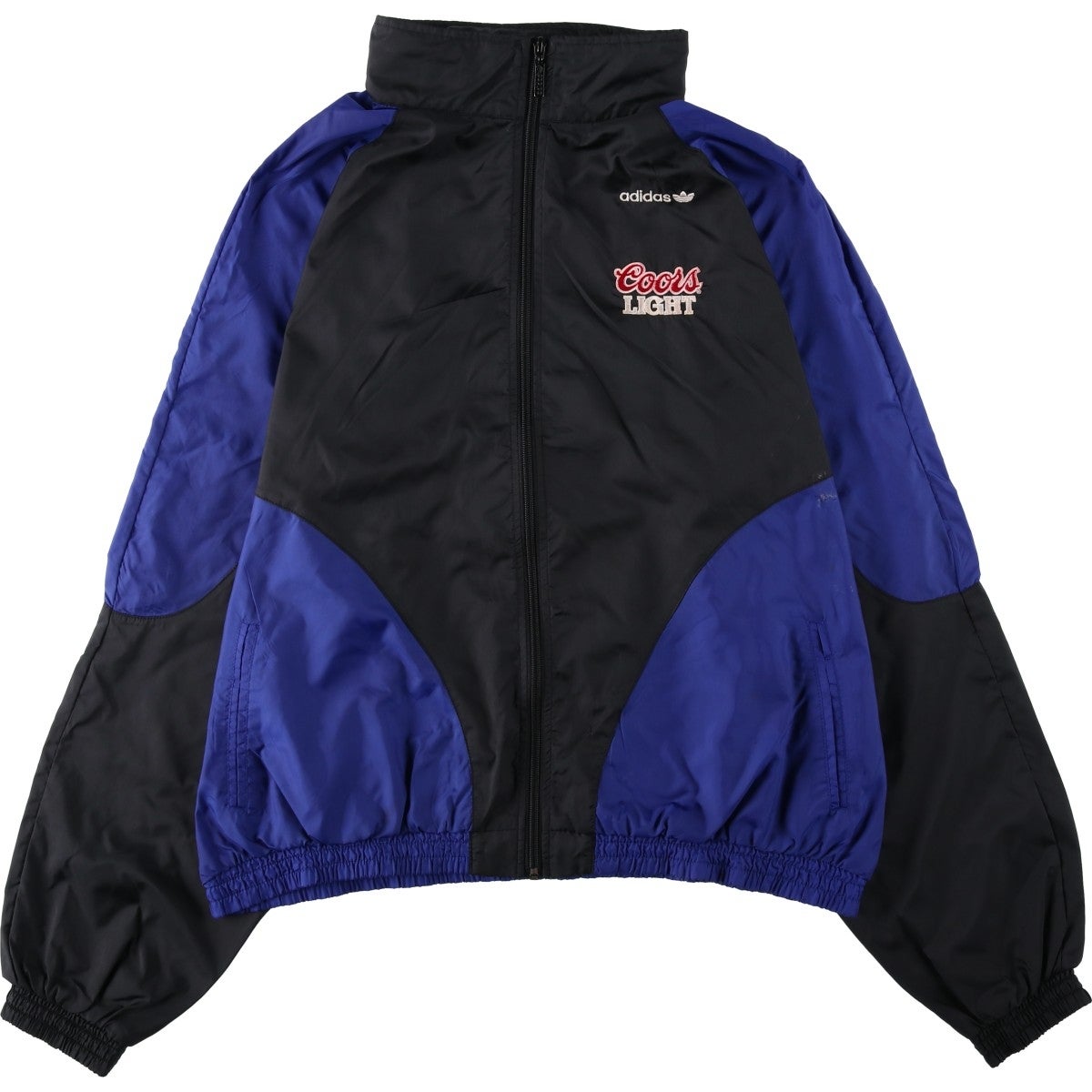 古着 90年代 アディダス adidas 総柄 リバーシブル ナイロンジャケット