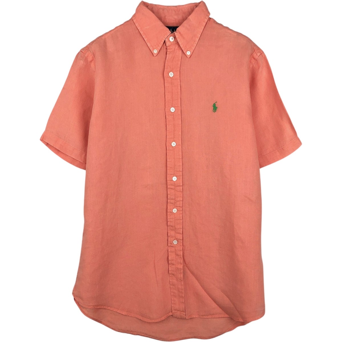 古着 ラルフローレン Ralph Lauren CUSTOM FIT ペイズリー柄 半袖