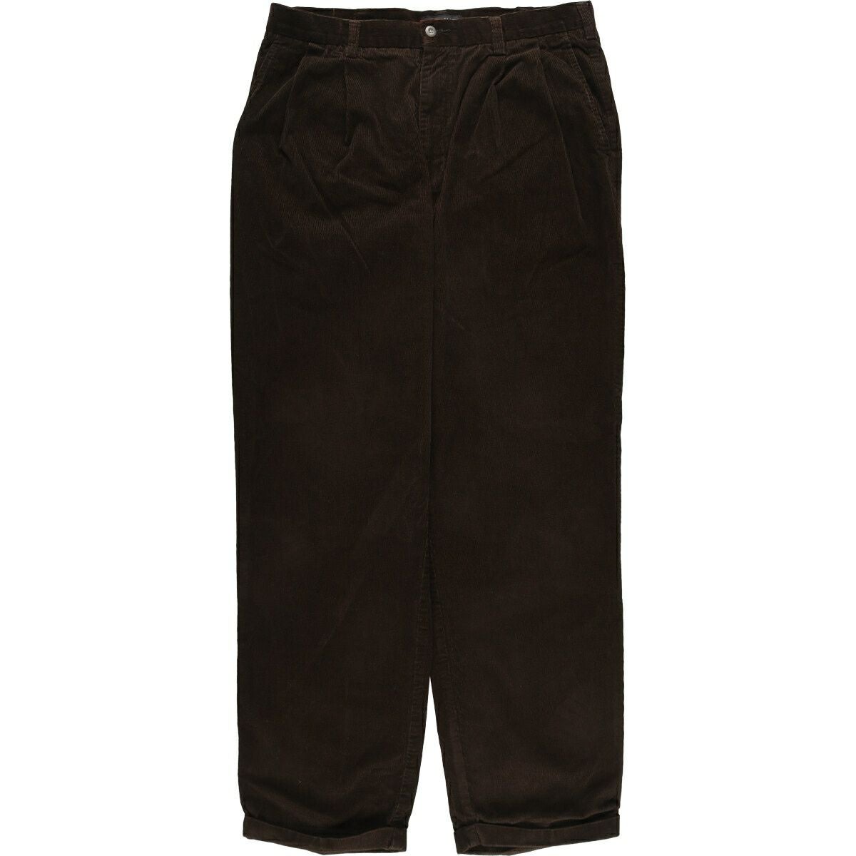 古着 ペリーエリス PERRY ELLIS ツータック スラックスパンツ メンズ