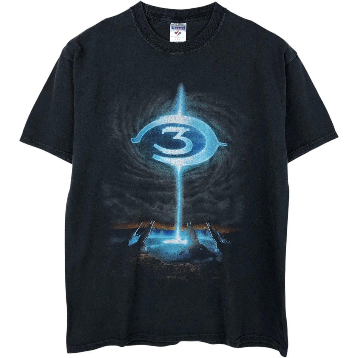 古着 80～90年代 ジャージーズ Jerzees 340 プリントTシャツ メンズL