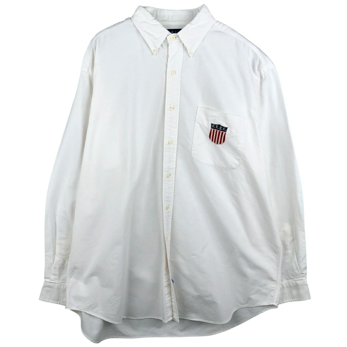 古着 ラルフローレン Ralph Lauren 長袖 ボタンダウンシャツ メンズXL