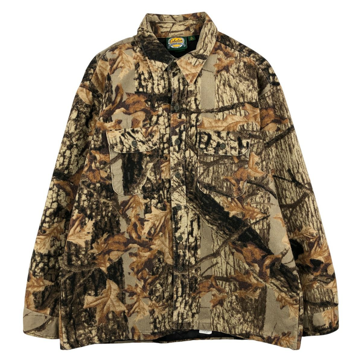 古着 90～00年代 カベラス Cabelas リアルツリーカモ 長袖 ヘビー