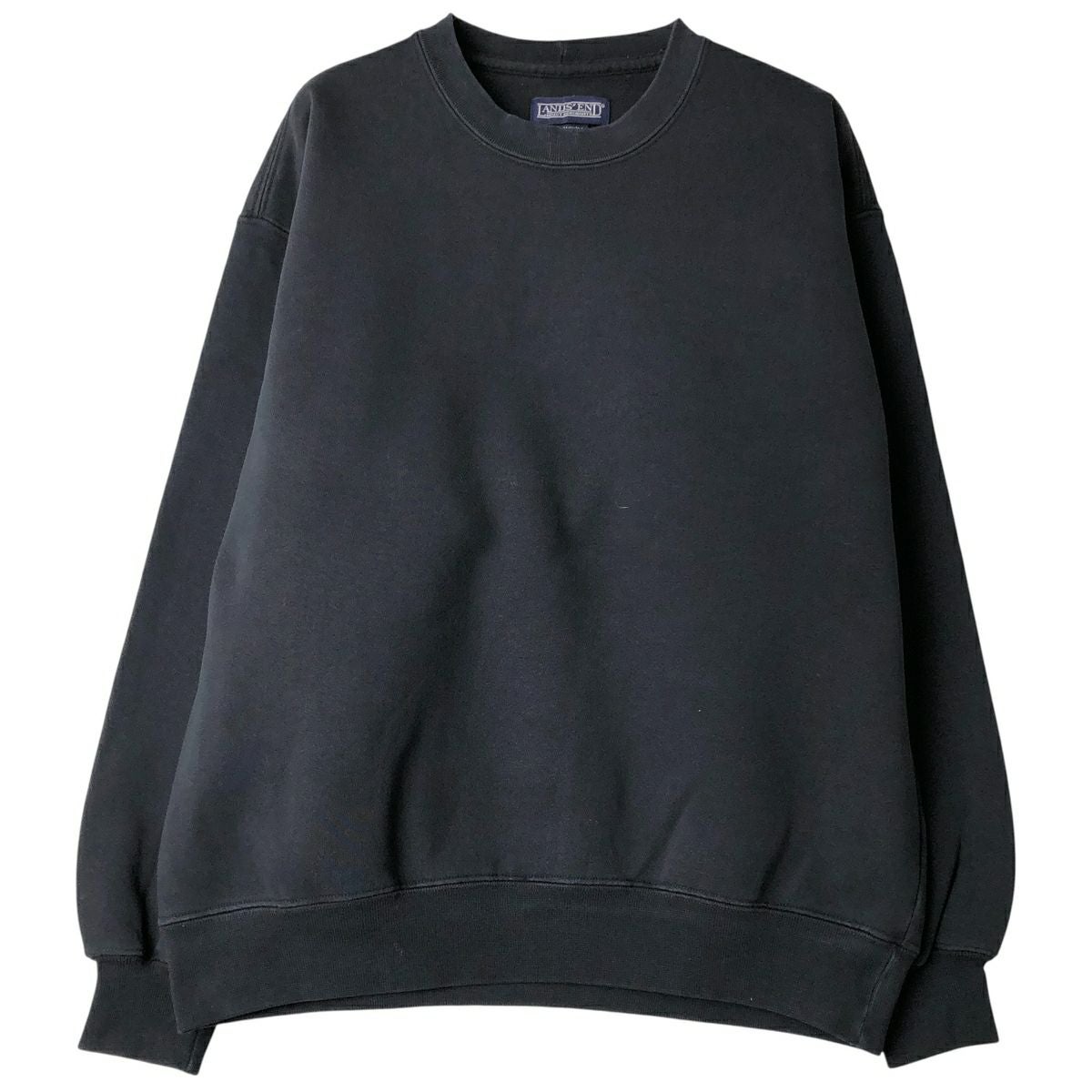 古着 90年代 ランズエンド LANDSEND コットンニットハーフボタン