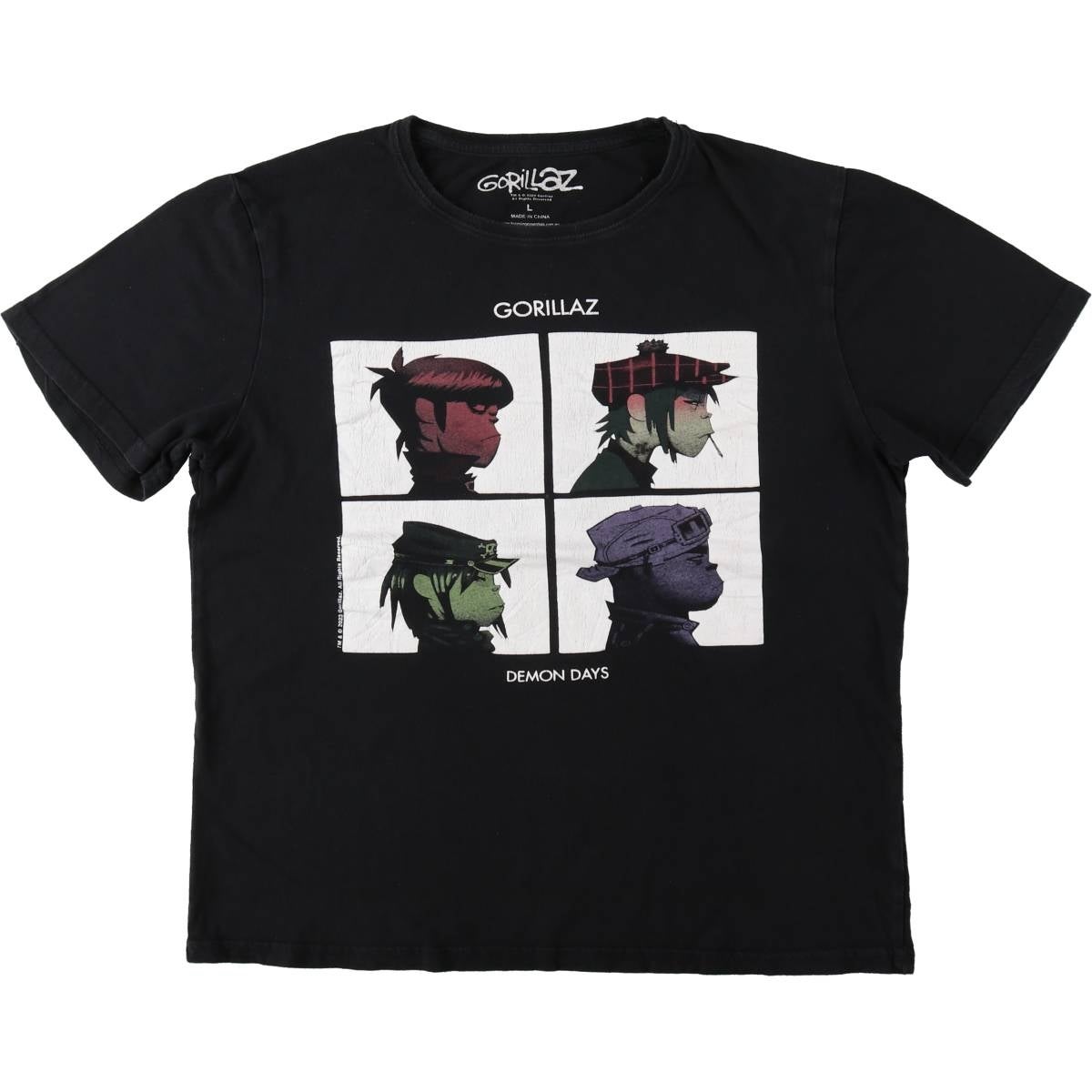 古着 GORILLAZ ゴリラズ バンドTシャツ バンT メンズM相当 /eaa574250