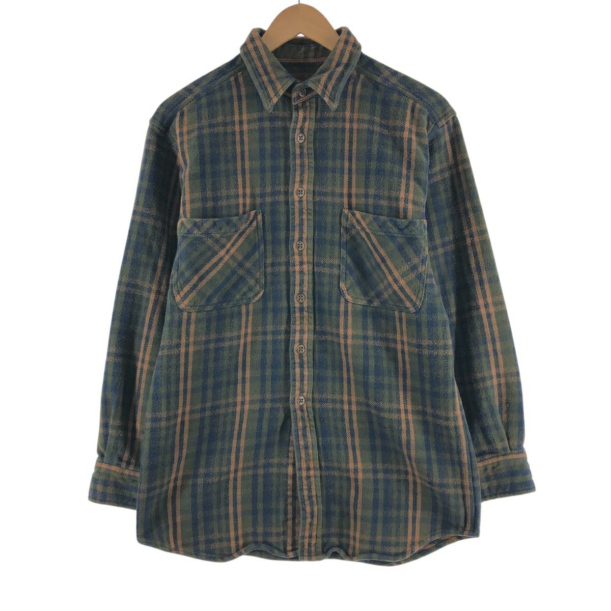 古着 00年代 セントジョンズベイ ST JOHNS BAY オンブレチェック 長袖