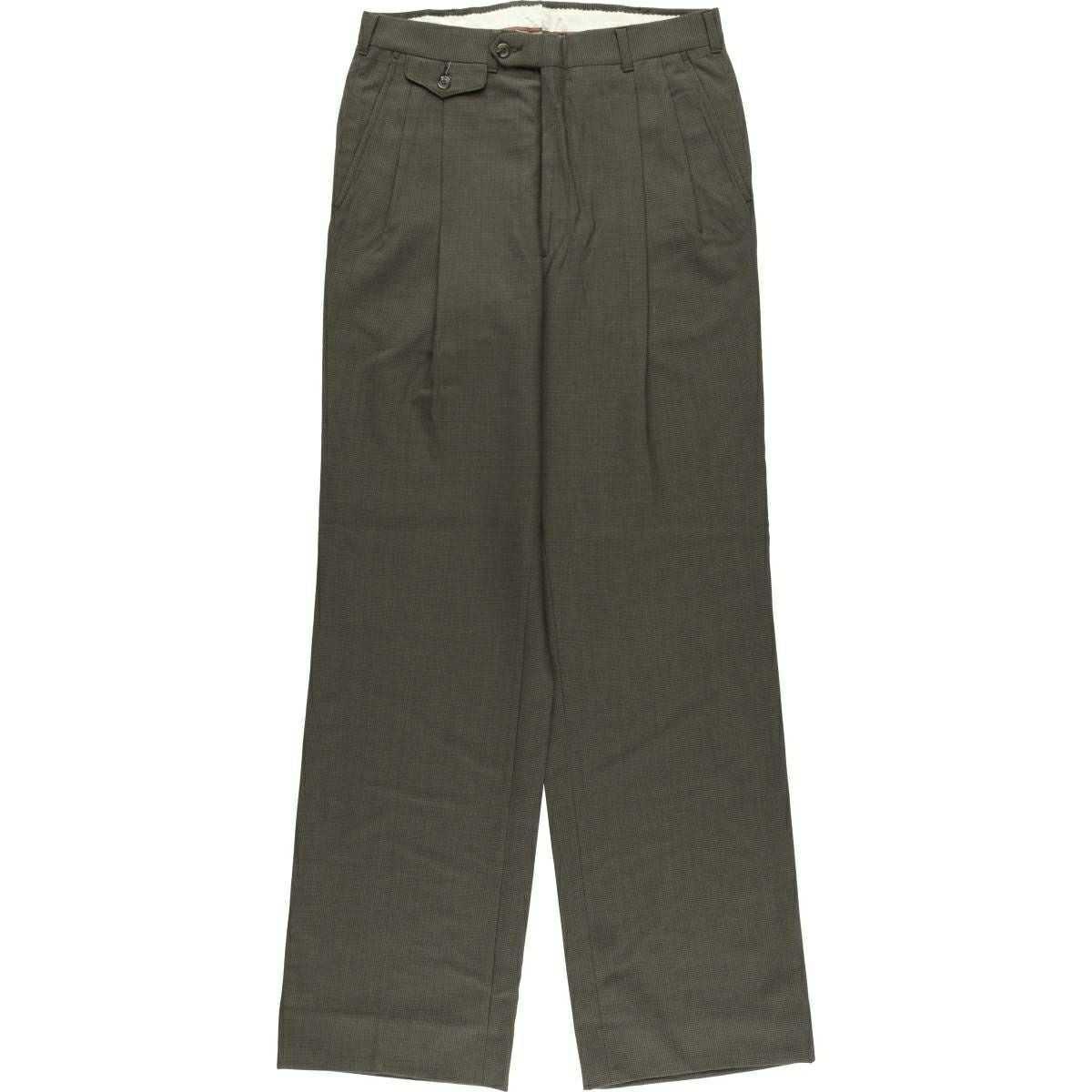 古着 ノードストローム NORDSTROM ツータック シルク×ウール