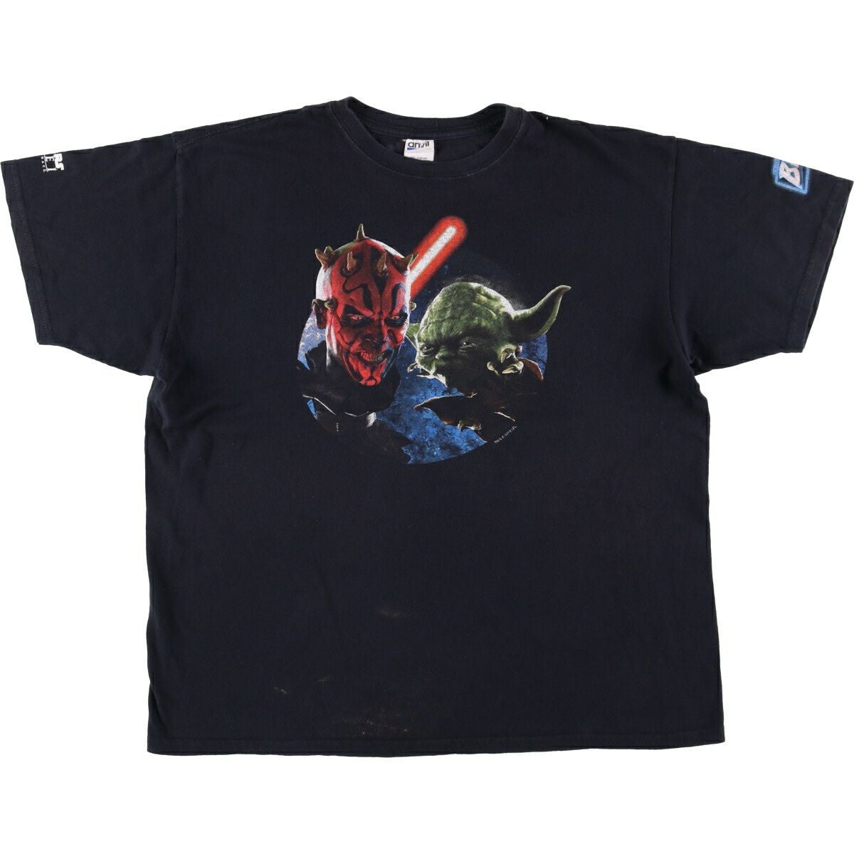 古着 STAR WARS スターウォーズ 映画 ムービーTシャツ メンズM相当