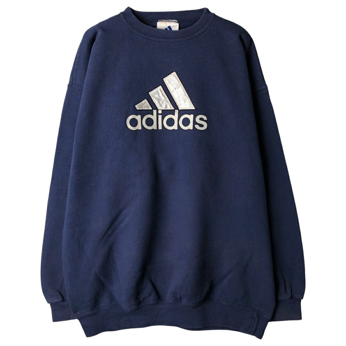 古着 90年代 アディダス adidas TEAM ワンポイントロゴスウェット
