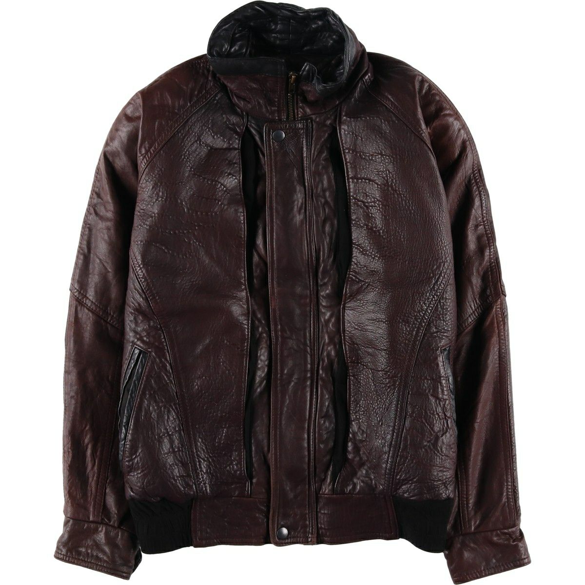 古着 90年代 アヴィレックス AVIREX レザーブルゾン メンズM相当