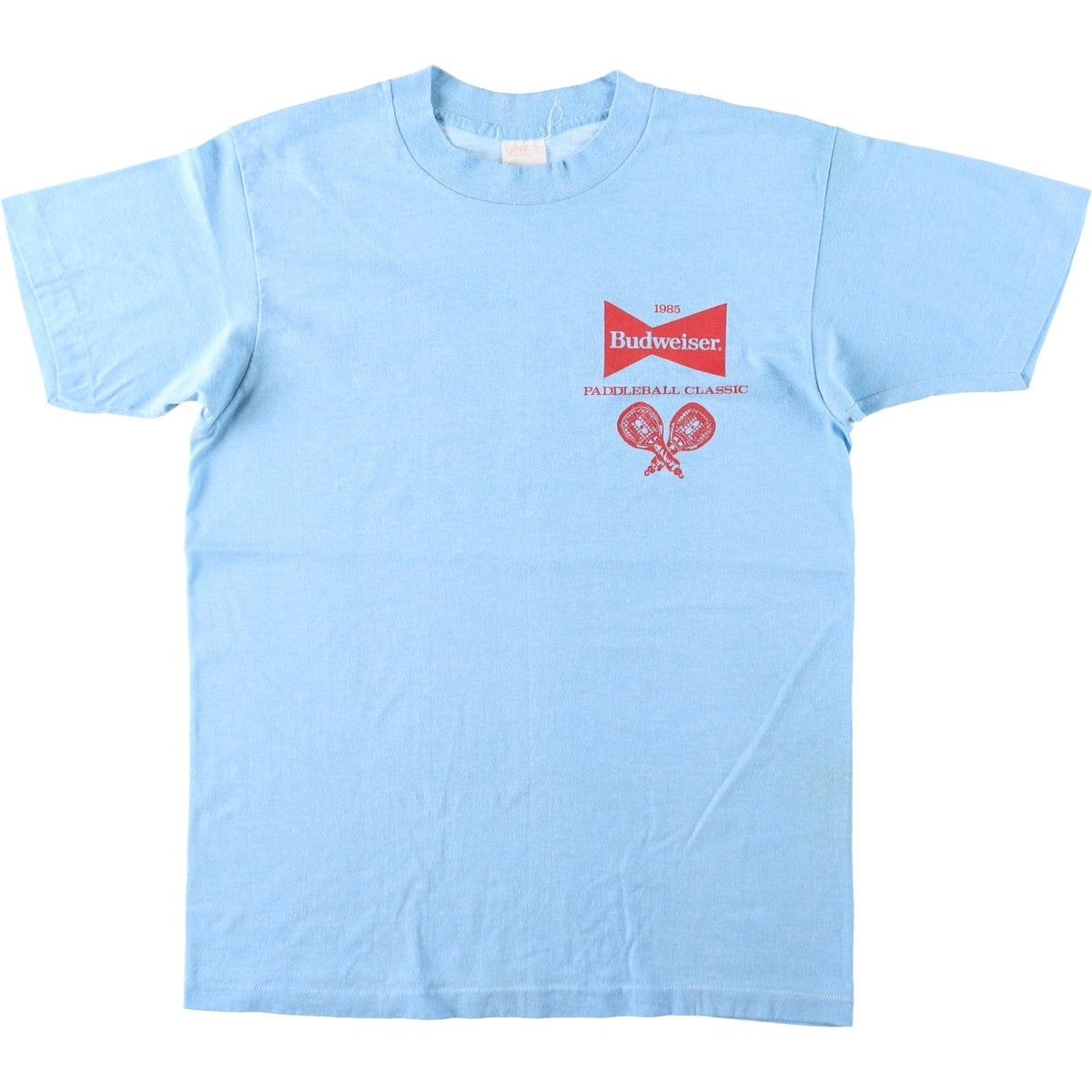 古着 80年代 SELEC-T BUDWEISER バドワイザー アドバタイジングTシャツ