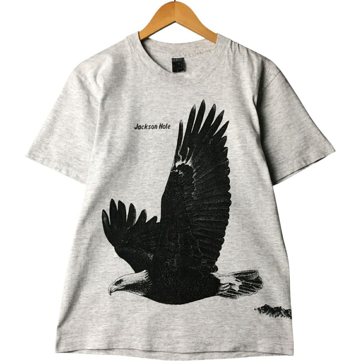 古着 鷲柄 イーグル柄 アニマルTシャツ メンズS相当 ヴィンテージ
