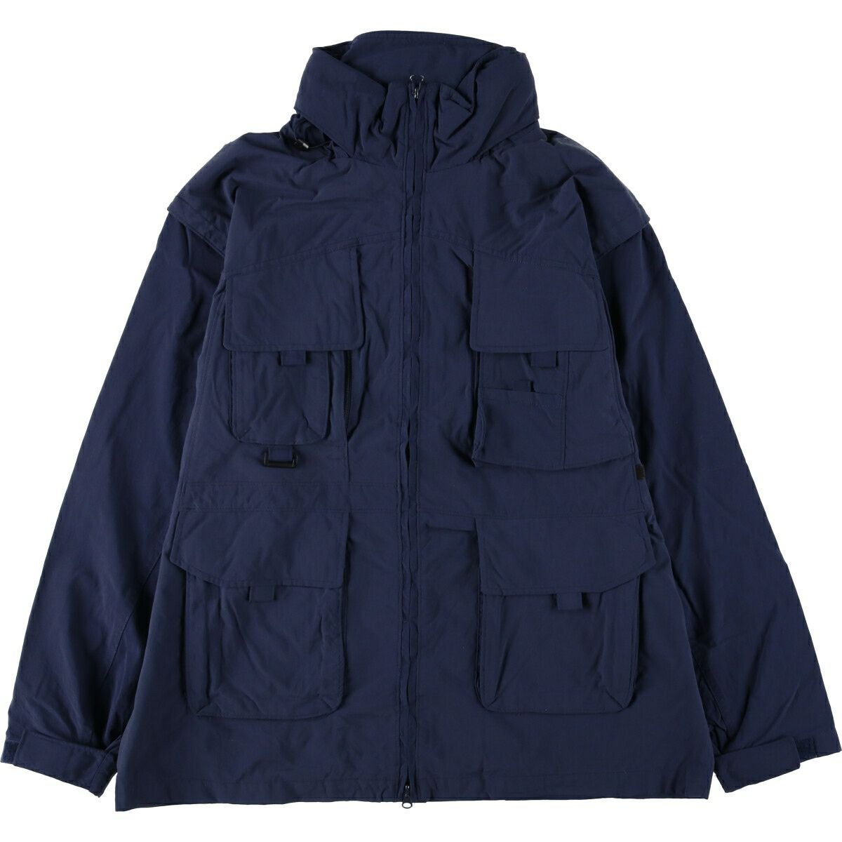 古着 MANSTYLE 中綿入り ジップアップジャケット メンズM相当