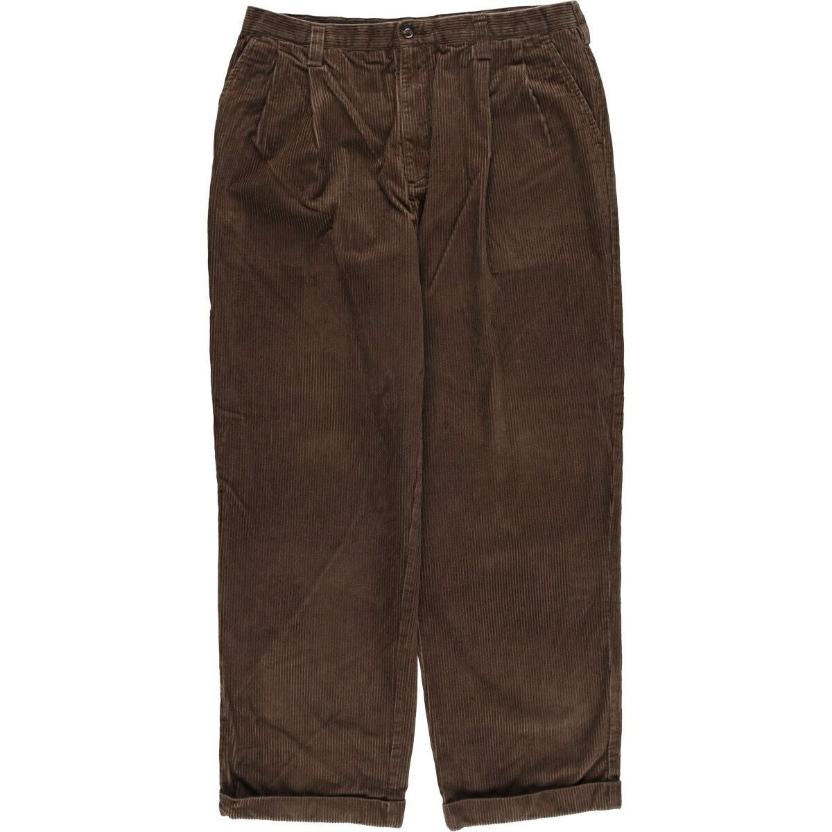 古着 クラフトアンドバロー CROFT&BARROW ツータック コーデュロイ