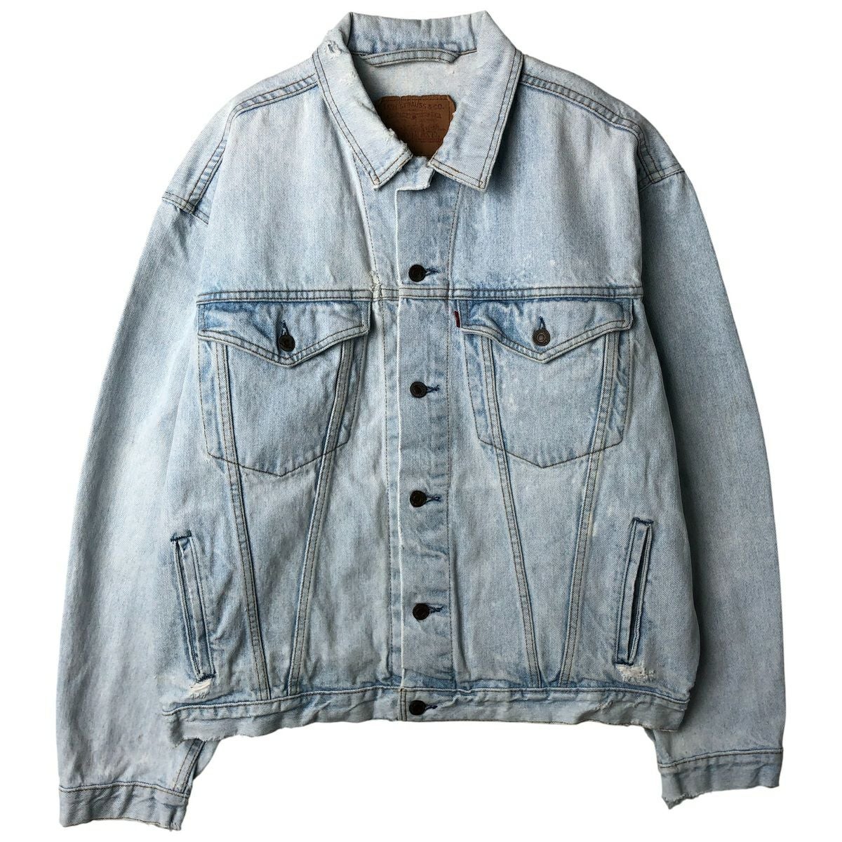 古着 70～80年代 リーバイス Levis ACTION SUIT STA-PREST スタプレ 紺