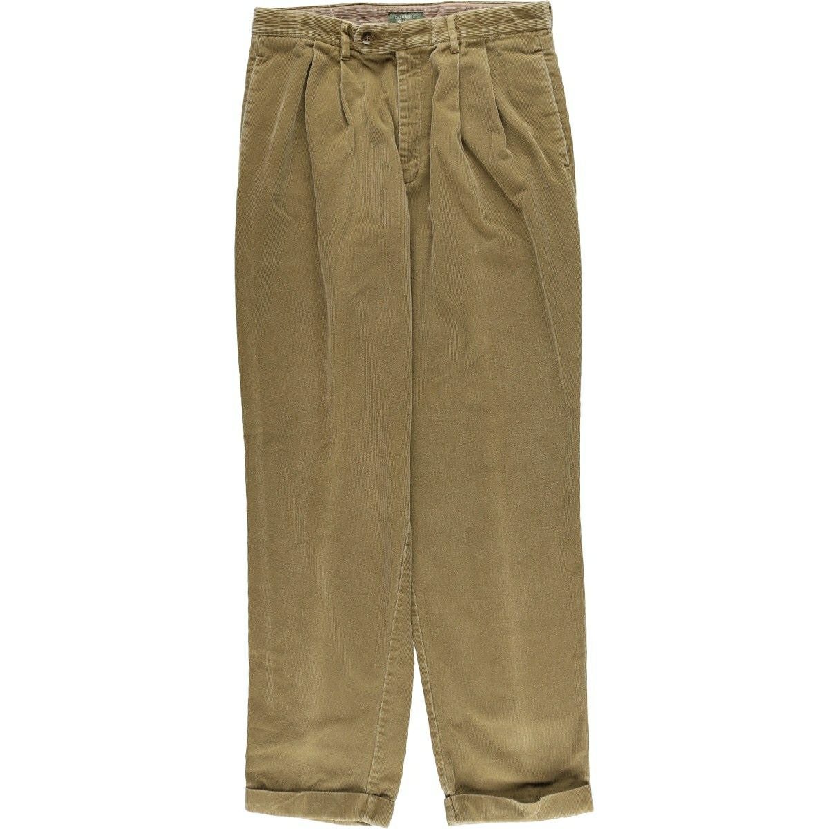 古着 ドッカーズ DOCKERS PREMIUM ツータック リネンパンツ スラックス
