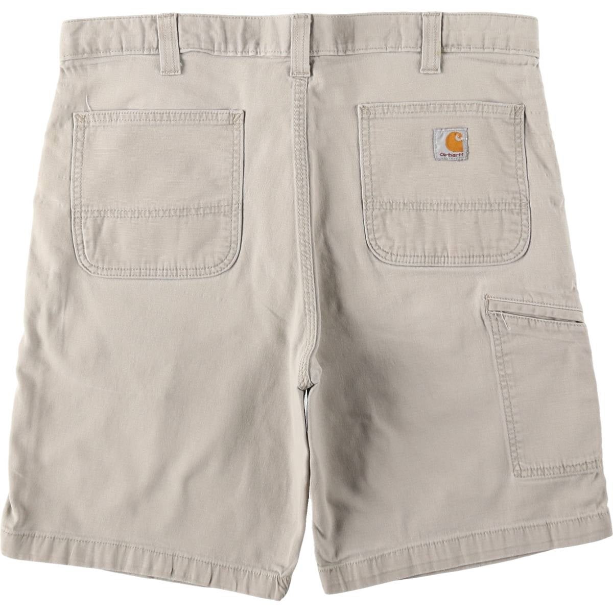 古着卸 まとめ売り カーハート Carhartt ショートパンツ 7枚セット (メンズ 32 /30 /31 ) デッドストック 革パッチ カーゴ 中古古着 NA4859 古着 カーハート Carhartt RELAXED FIT ダック地ペインターショーツ