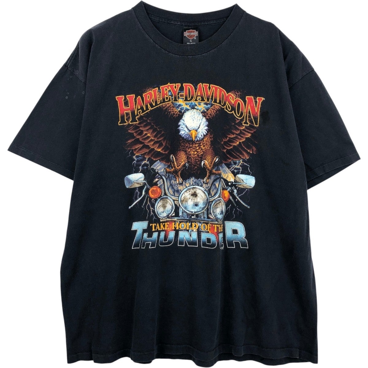 古着 90年代 ハーレーダビッドソン Harley-Davidson 鷲柄 イーグル柄