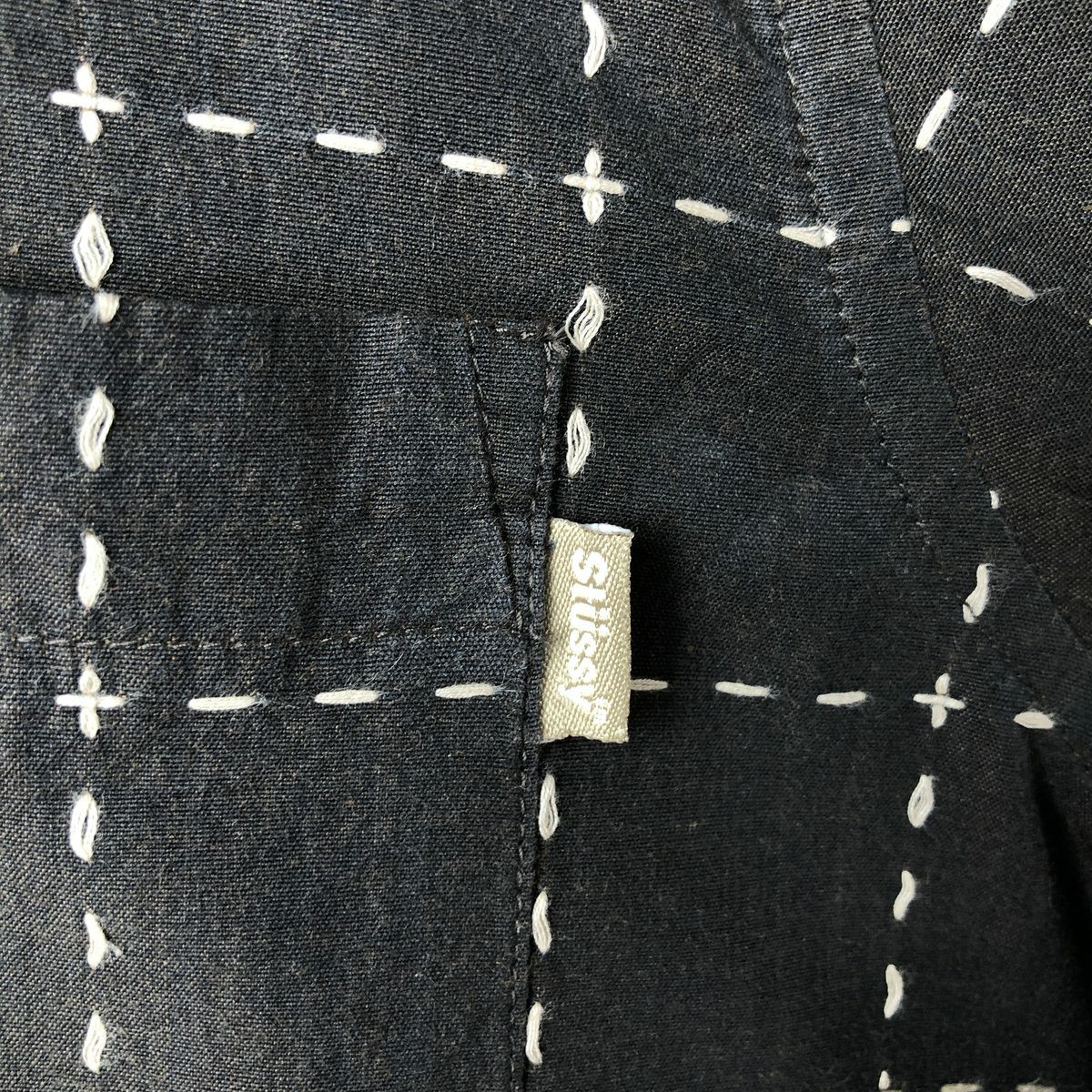古着 00年代～ ステューシー STUSSY チェック柄 半袖 オープンカラー