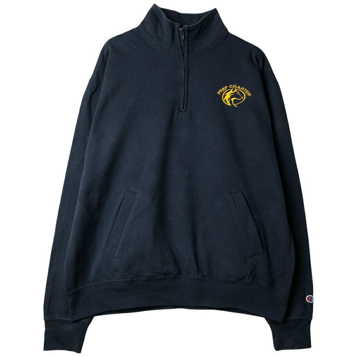 古着 チャンピオン Champion ECO FLEECE カレッジスウェットシャツ トレーナー レディースXS相当/eaa570680 古着 チャンピオン Champion ECO FLEECE カレッジスウェットシャツ