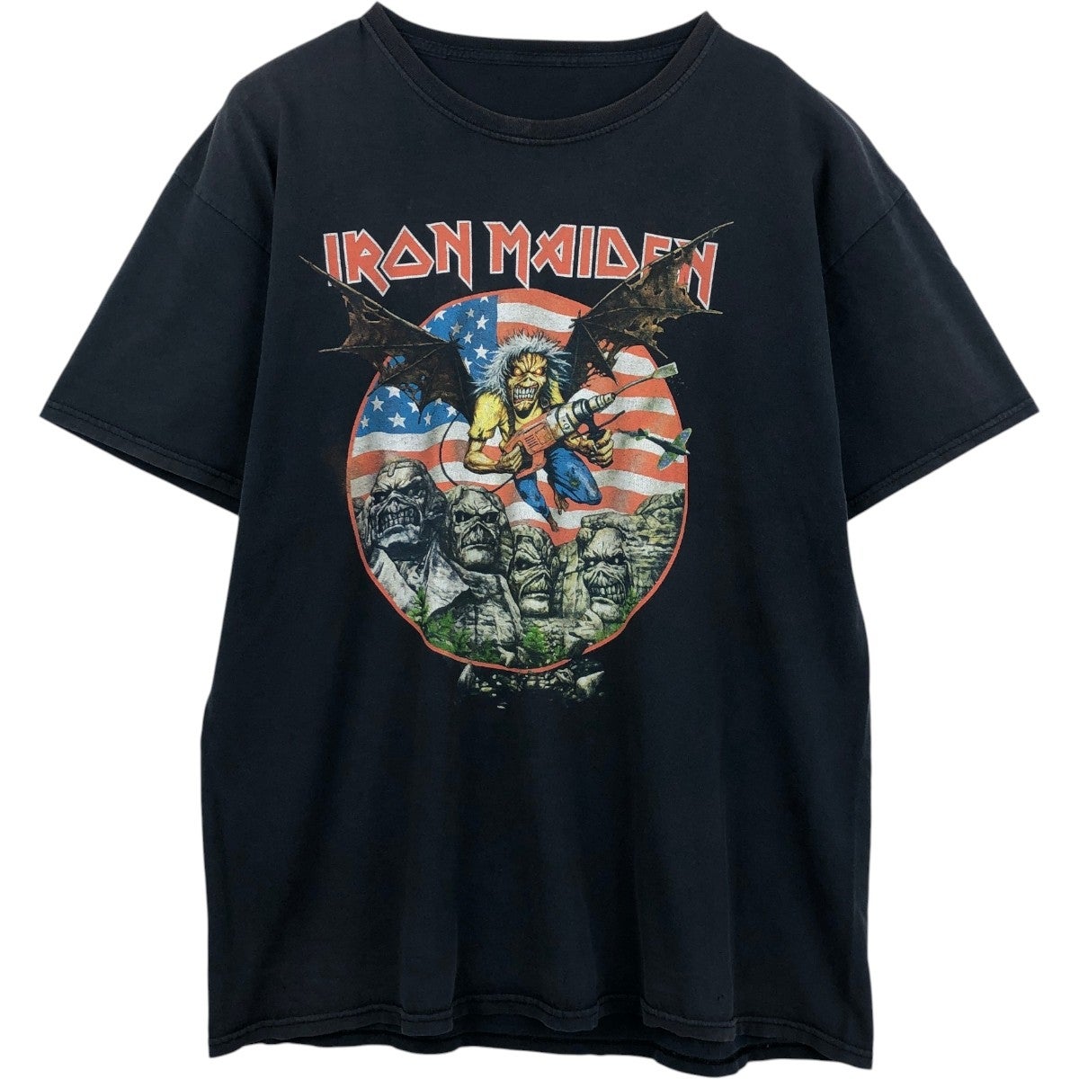 古着 IRON MAIDEN アイアンメイデン バンドTシャツ バンT メンズL相当