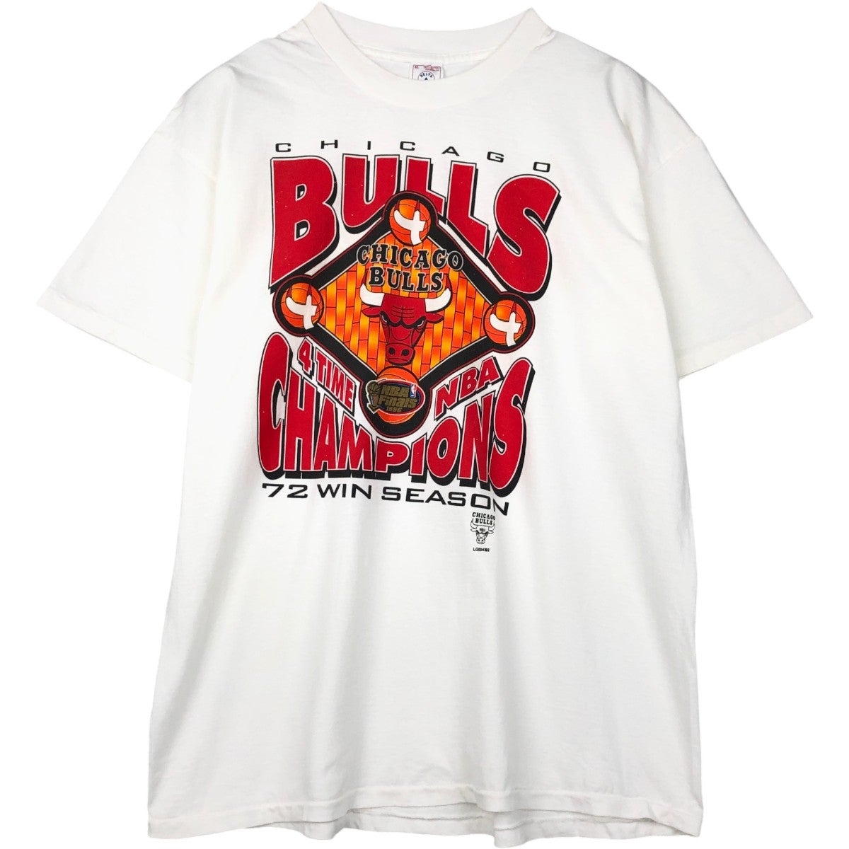 古着 90年代 アルテックス ARTEX NBA CHICAGO BULLS シカゴブルズ プリントスウェットシャツ トレーナー メンズL相当 ヴィンテージ /eaa568328 古着 90年代 アルテックス ARTEX NBA CHICAGO BULLS シカゴブルズ