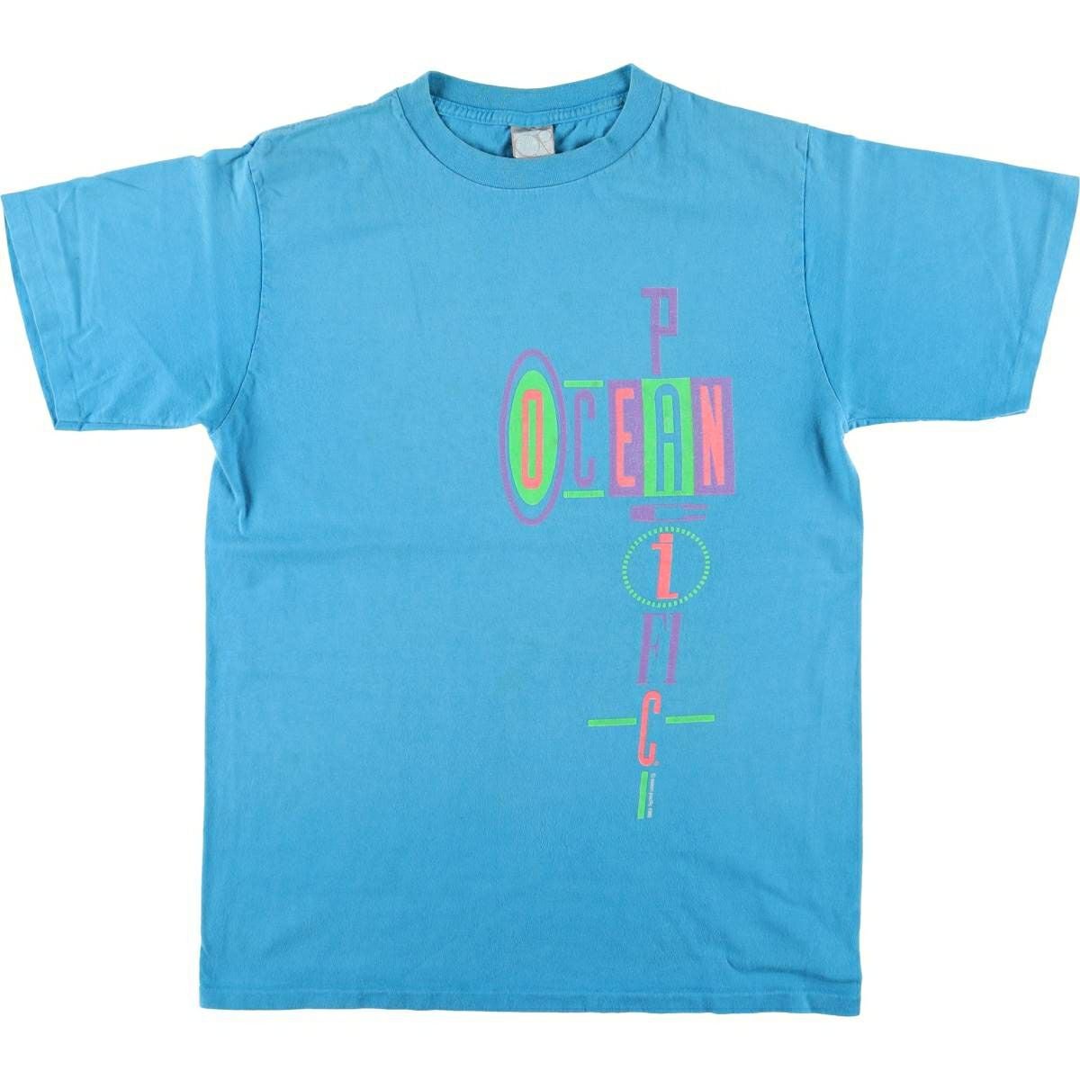 古着 80年代 オーシャンパシフィック Ocean pacific 青タグ サーフ スケートTシャツ USA製 レディースL相当 ヴィンテージ/eaa635571 Ocean Pacific（オーシャンパシフィック） 古着 80年代 青タグ サーフ