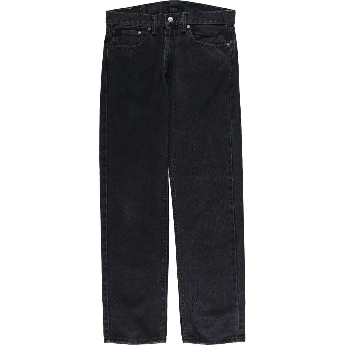 古着 リーバイス Levi's 505 ブラックデニム テーパードデニムパンツ メンズw32相当/eaa483207 古着 リーバイス Levis 505 ブラックデニム テーパードデニムパンツ